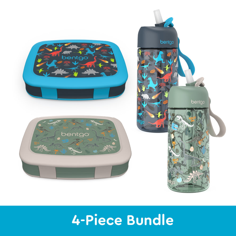 bentgo-kids-prints-lunch-boxes-and-water-bottles-a1 bentgo-lunch-box-bottle-bundle-dinsoaur-fossils-1.jpg