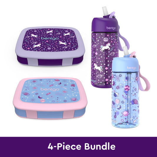 bentgo-kids-prints-lunch-boxes-and-water-bottles-a1 bentgo-lunch-box-bottle-bundle-unicorn-galaxy-1.jpg